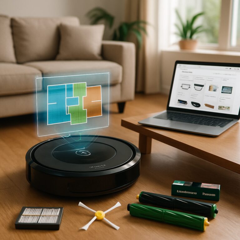 iRobot Roomba: navegación inteligente, mapeo por zonas y recambios outlet para maximizar su vida útil